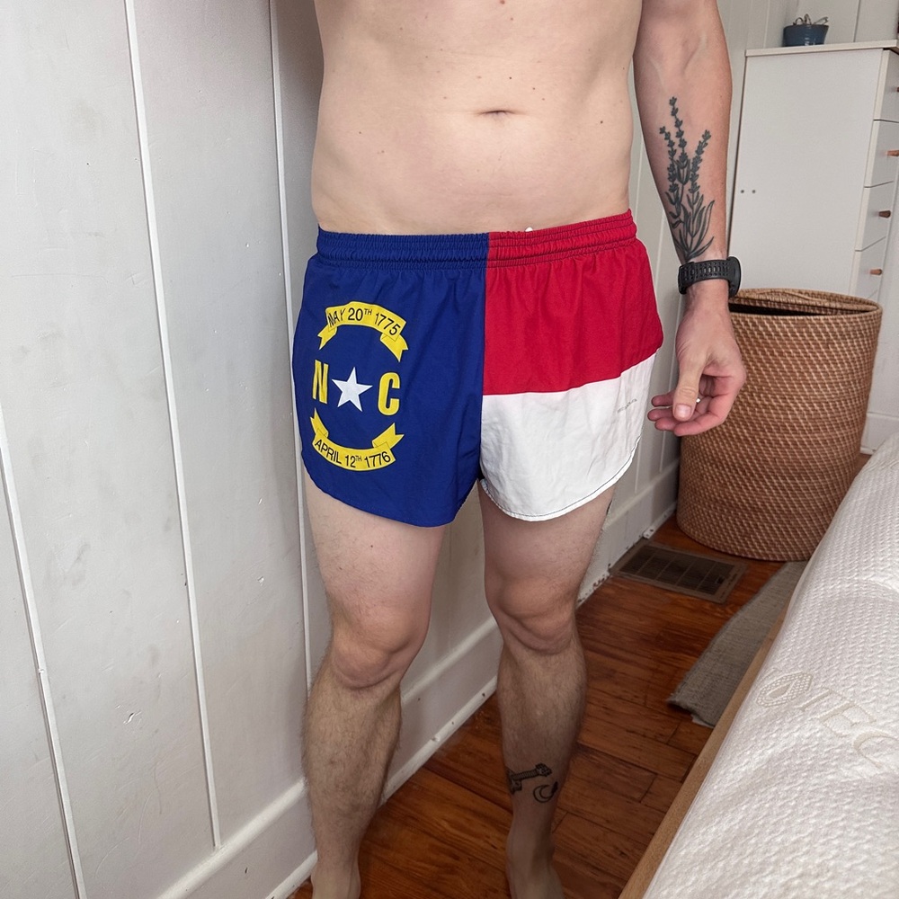 NC Flag Men's Athletic Shorts